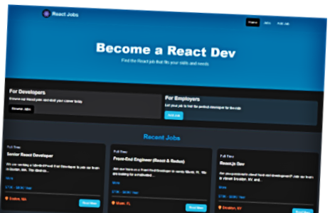 React Job Project - JS React