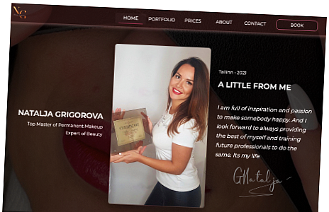 Permanent Artist Website